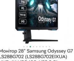 Монитор 28 Samsung Odyssey G7.Новый. В упаковке. Раздавлен экран. - 3