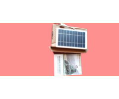 Портативна сонячна панель для заряджання телефону та аварійного живлення