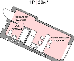 Ірпінь, продам 1-о кімнатну в ЖК GL Club. 19000 $ - 5